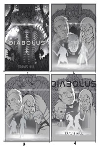 "Diabolus" initial rough sketches